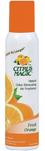 Citrus Magic Fresh Orange Air Freshener Perspective: front