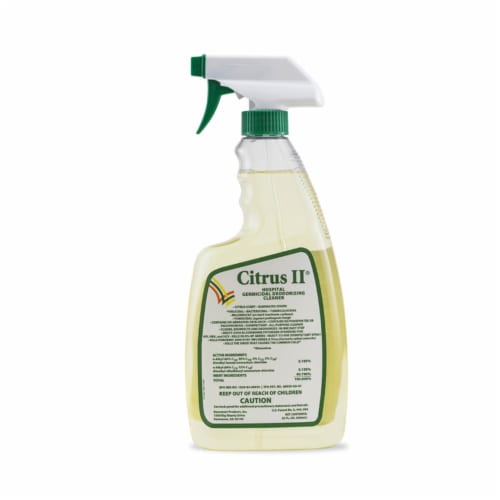 Citrus II 22oz Citrus Germicidal Cleaner Perspective: front