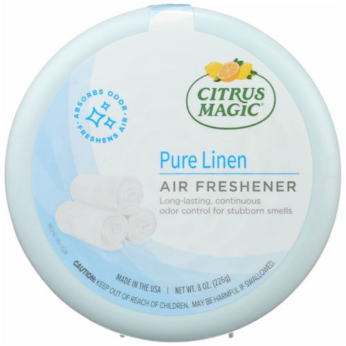 Citrus Magic Pure Linen Scent Solid Air Freshener, 8 oz - Kroger