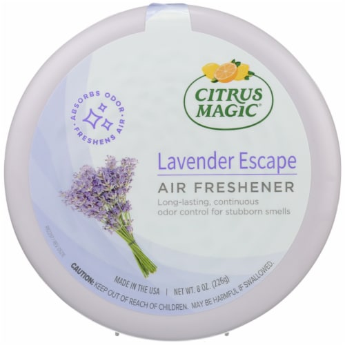 Citrus Magic Lavender Escape Solid Air Freshener Perspective: front