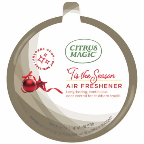 Citrus Magic® 'Tis the Season Odor Absorbing Solid Air Freshener Perspective: front