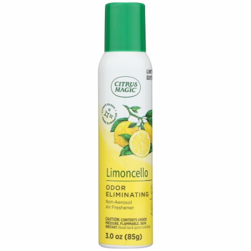 Citrus Magic® Odor Eliminating Air Freshner Spray - Limoncello Perspective: front