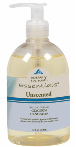 Clearly Natural Essentials Unscented Glycerin Hand Soap Perspective: front