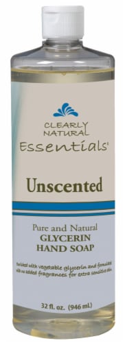 Essentials by Clearly Glycerin Unscented Glycerin Soap, 4 oz