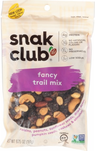 Snak Club Fancy Trail Mix Perspective: front