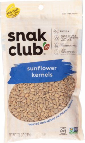 Snak Club® Sunflower Kernels Perspective: front