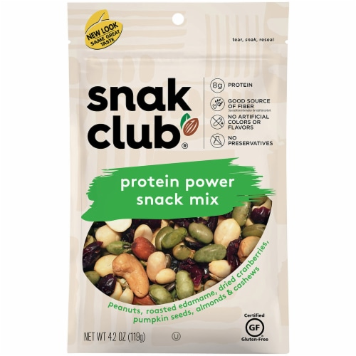 Snak Club Protein Power Snack Mix Perspective: front