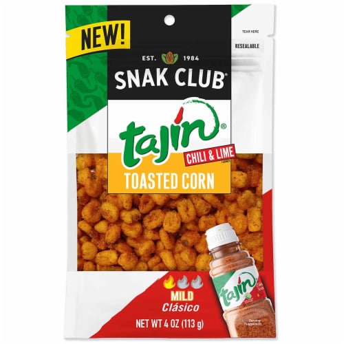Century Snacks Tajin Classico Toasted Corn - Resealable, 4 Ounce -- 6 per  case., 6-4 OUNCE - Metro Market