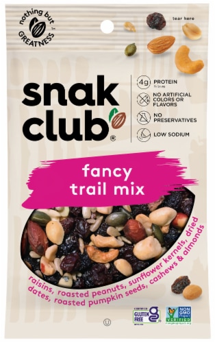 Snak Club® Fancy Trail Mix Perspective: front