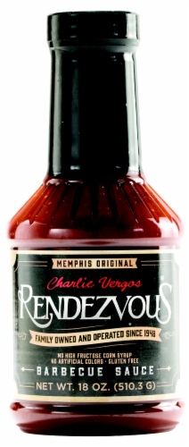 Charlie Vergos Rendezvous Memphis Original BBQ Sauce Perspective: front