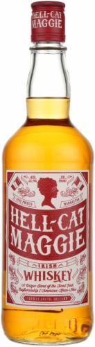 Hell Cat Maggie Blended Irish Whiskey Perspective: front