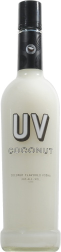 UV Coconut Flavored Vodka Perspective: front
