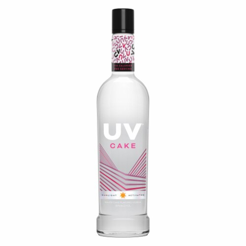 Uv Cake Flavored Vodka Perspective: front