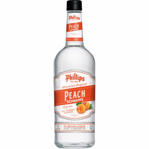 Phillips Peach Schnapps Perspective: front