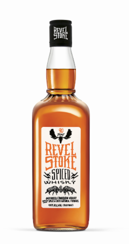 Revel Stoke Spiced Canadian Whisky Perspective: front