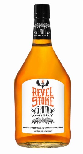 Revel Stoke Spiced Canadian Whisky Perspective: front