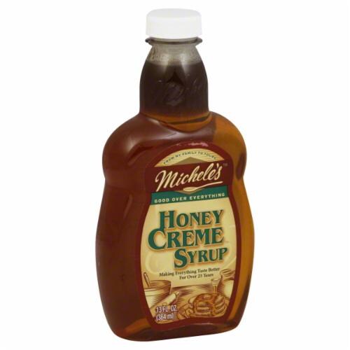 Michele's Honey Creme Syrup Perspective: front