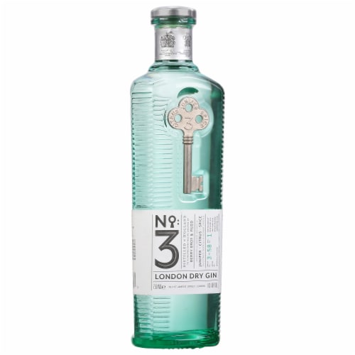 No 3 London Dry Gin Perspective: front