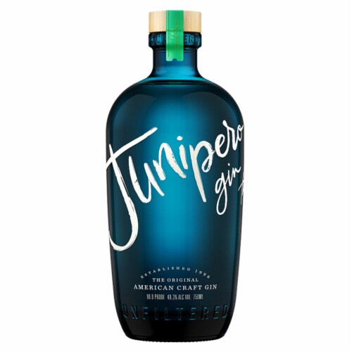 Junipero American Craft Dry Gin Perspective: front