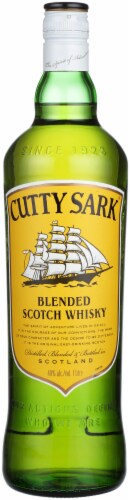Cutty Sark Blended Scotch Whiskey Perspective: front