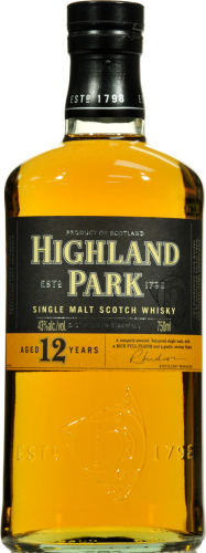 Highland Park 12 Year Single Malt Scotch Whisky (750 ml