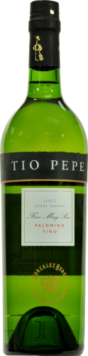 Gonzalez Byass Tio Pepe Light Sherry Perspective: front