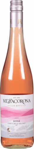 Mezzacorona Rose Wine Perspective: front