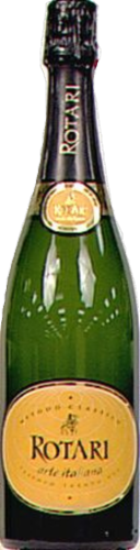 Rotari Arte Italian Brut Sparkling Wine Perspective: front