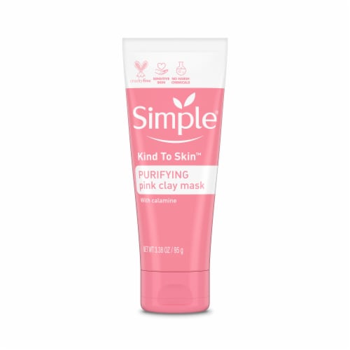 Simple® Purifying Pink Clay Mask Perspective: front