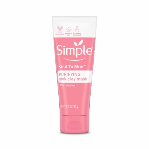 Simple® Purifying Pink Clay Mask Perspective: front
