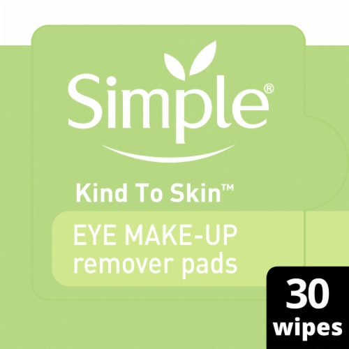Simple Remover Pads Eye Makeup Perspective: front