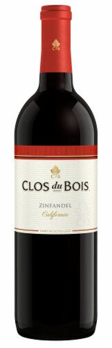 Clos du Bois Zinfandel Red Wine Perspective: front