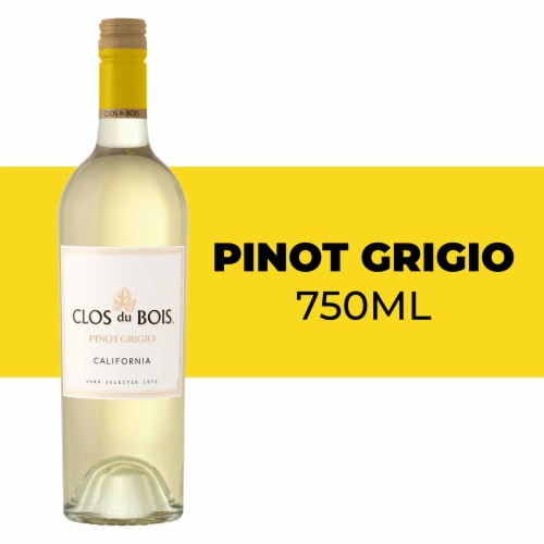 Clos du Bois Pinot Grigio White Wine Perspective: front