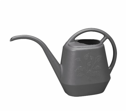 Bloem LLC Aqua Rite 144 oz. Watering Can - Charcoal Perspective: front