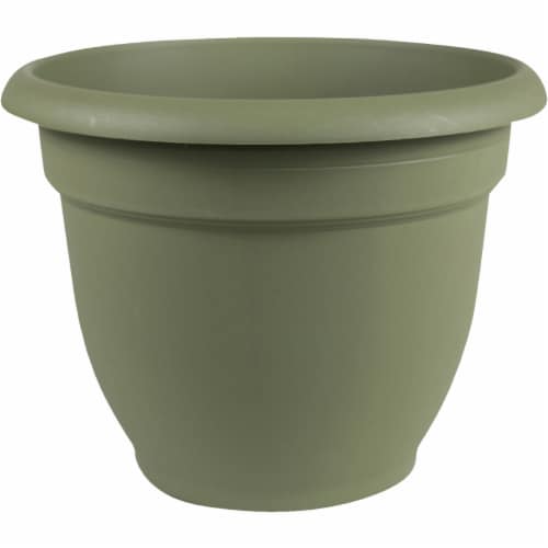 Bloem LLC Green Ariana Planter Perspective: front