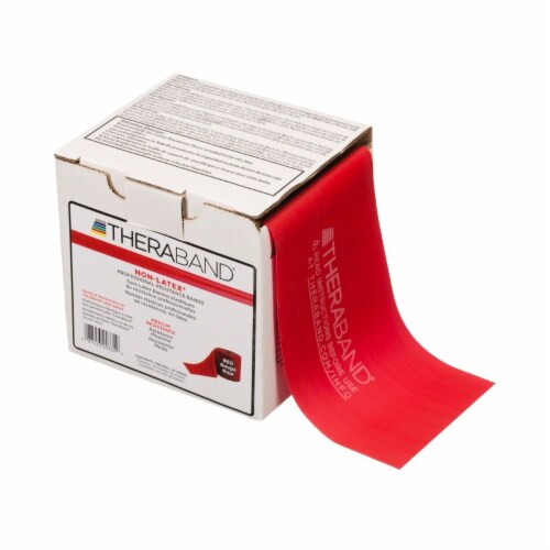 TheraBand Exercise Resistance Band Red Medium Resistance 4 Inch X 25 Yard 81234756 1 Each Red 1 ct Ralphs