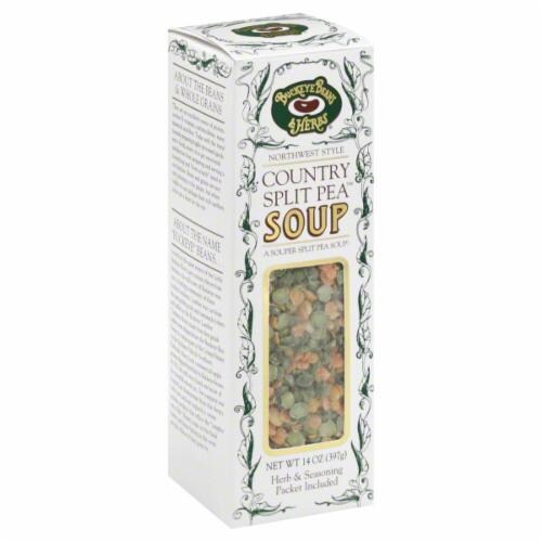 Buckeye Beans & Herbs Country Split Pea Soup Mix Perspective: front