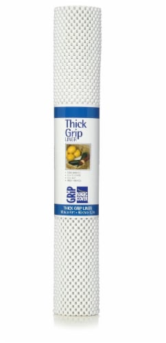 Magic Cover Grip Thick Shelf Liner - White Perspective: front