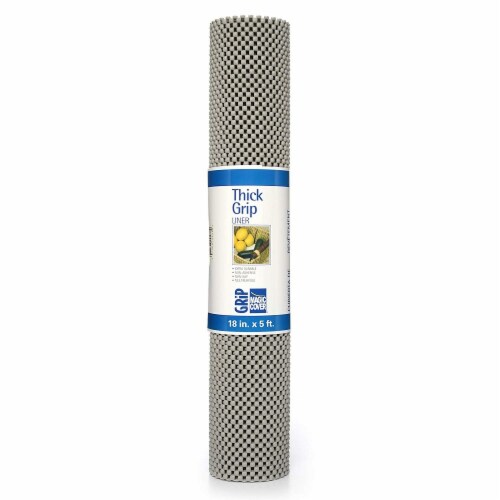 Magic Cover Grip Shelf Liner - Cool Gray Perspective: front