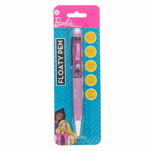 Inkology Inc. Barbie Floaty Pen Perspective: front
