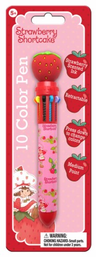 Inkology® Strawberry Shortcake™ 10 Color Pen Perspective: front