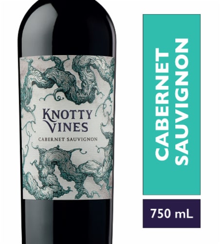 Knotty Vines Cabernet Red Wine Perspective: front