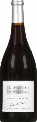 Davis Bynum Pinot Noir Red Wine Perspective: front