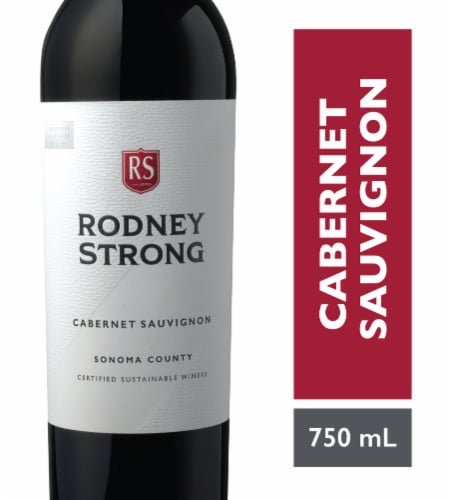 Rodney Strong Cabernet Sauvignon Red Wine Perspective: front
