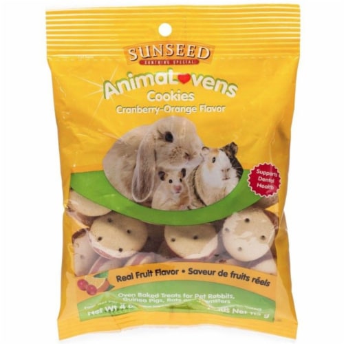 Sunseed Animalovens Cranberry Orange Cookies For Small Animals, 1
