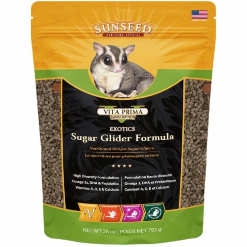 Vitakraft Sun Seed 220259 1.75 oz Sugar Glider Food Perspective: front