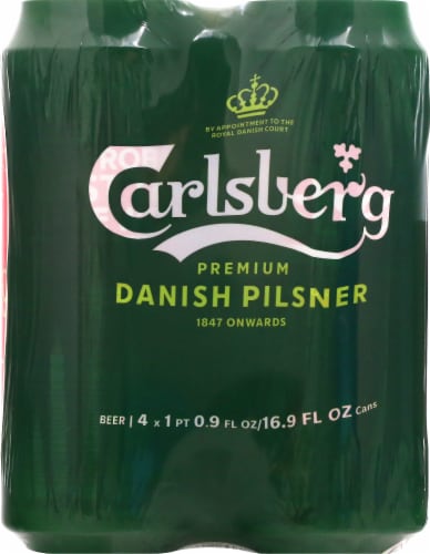 Carlsberg Danish Lager Beer Perspective: front