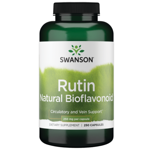 Swanson Rutin 250 mg 250 Capsules Perspective: front