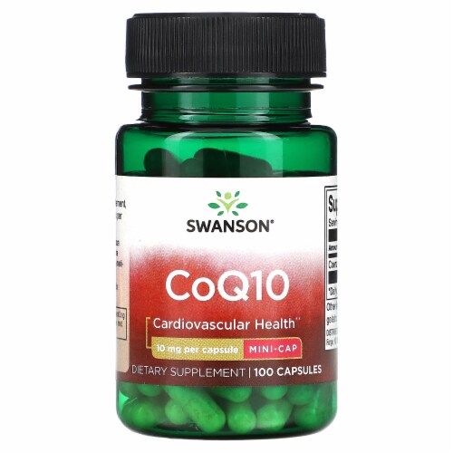 Swanson CoQ10 10 mg 100 Capsules, 100 Count Kroger