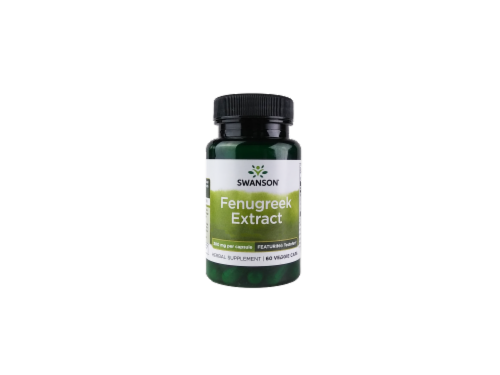 Swanson Testofen Fenugreek Extract 60 Caps, Men's & Women's Health Perspective: front